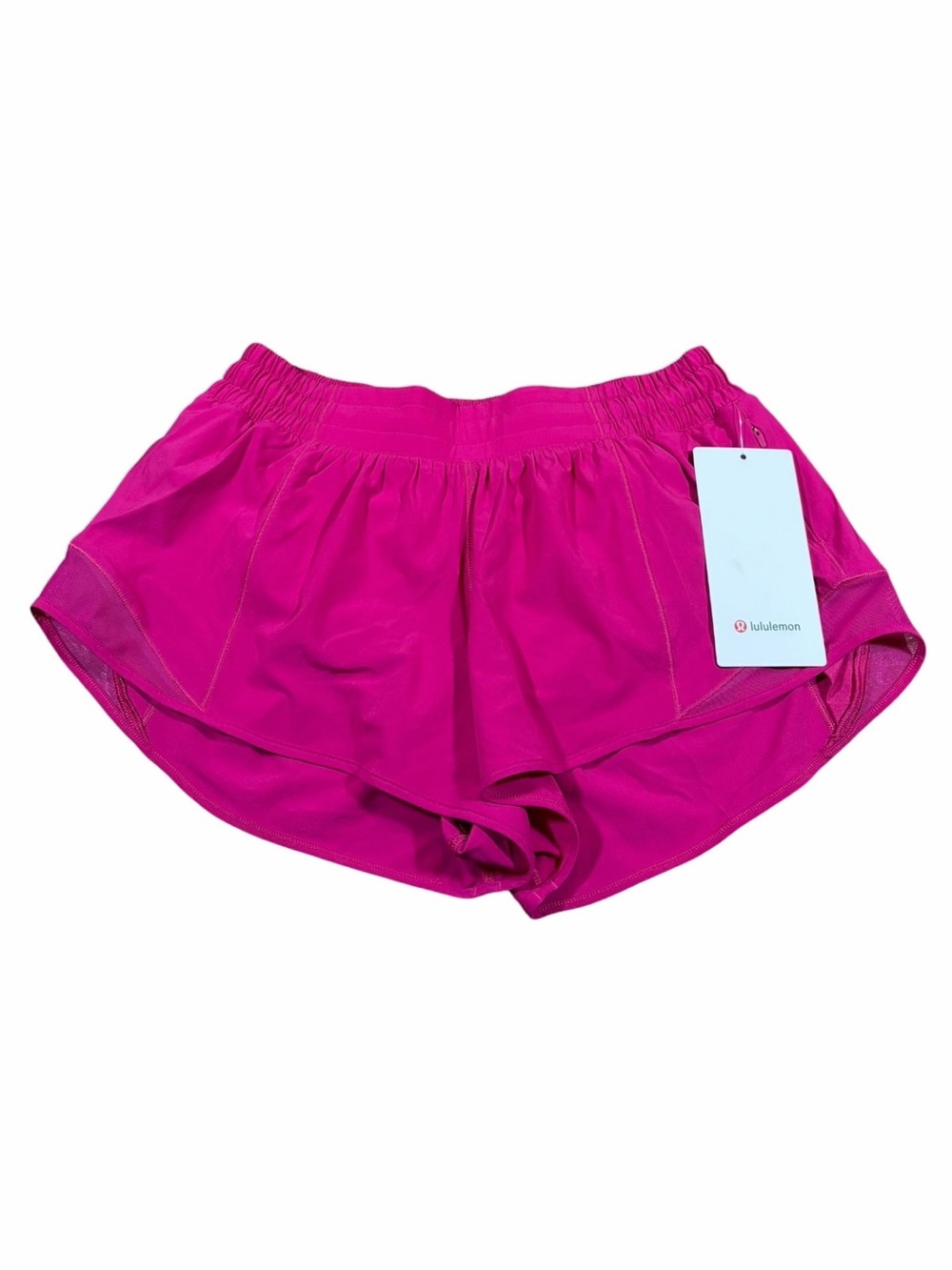 NWT Lululemon Hotty Hot Short *LR 2.5” (Pink Flare) Size 8